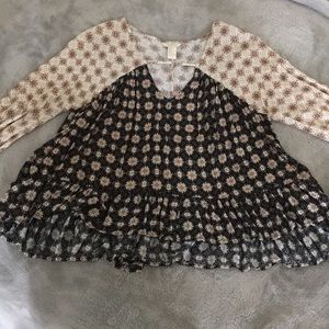 Flared Out Bottom Shirt